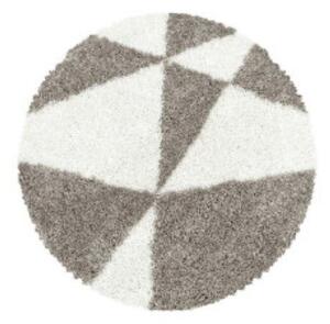 Kusový koberec Tango kruh 3101 beige - 80 x 80 cm