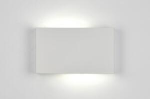 Nástěnné designové bílé svítidlo Knoxville White (LMD)