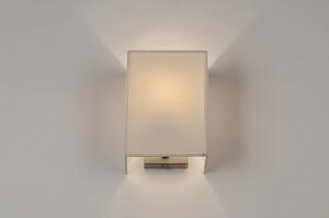 Nástěnné designové bílé svítidlo Bruinisse (LMD)