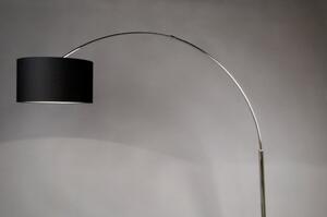 Stojací designová oblouková lampa Dallas Black (LMD)
