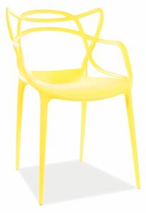 Jídelní židle - TOBY, různé barvy na výběr Sedák: zelený (plast)