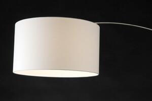 Stojací designová oblouková lampa Dallas White (LMD)
