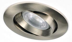 Zápustné LED svítidlo z matně broušené oceli (LMD)
