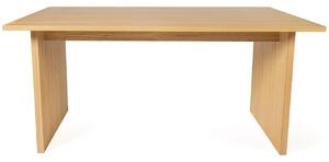 Dubový jídelní stůl Woodman Stripe 160x90 cm