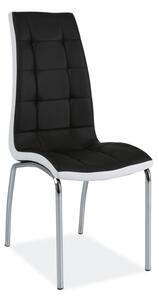 Jídelní židle - H-104, ekokůže, různé barvy na výběr Čalounění: černá/bílá (ekokůže)