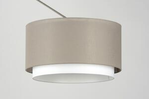 Závěsné designové svítidlo Piega Taupe (LMD)