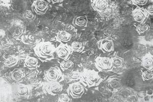 Fototapeta - Abstraktní růže II. 150x250 + zdarma lepidlo