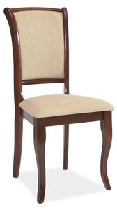 Jídelní židle - MN-SC Čalounění: ořech/hnědá (tap.19)