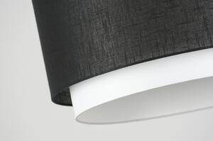 Závěsné designové svítidlo Piega Nero (LMD)