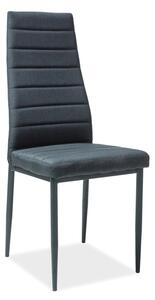 Jídelní židle - H-265, černé nohy, různé barvy na výběr Čalounění: černá (tap.11)