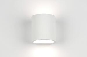 Nástěnné keramické bílé svítidlo Relax 15 (LMD)