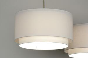 Závěsné designové svítidlo Napolitana Bianco (LMD)
