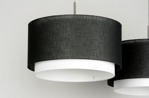 Závěsné designové svítidlo Napolitana Nero (LMD)