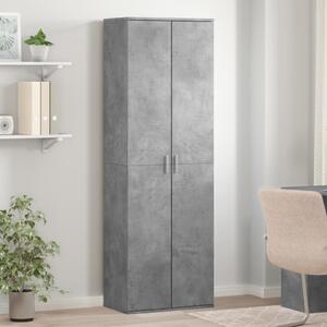 Skříň highboard betonově šedá 60 x 35 x 180 cm kompozitní dřevo 3276668
