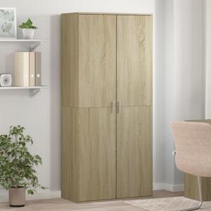 Botník dub sonoma 80 x 39 x 178 cm kompozitní dřevo 3276674