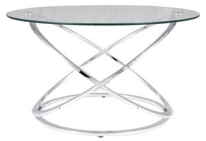 Konferenční stolek - EOS B, sklo/chrom