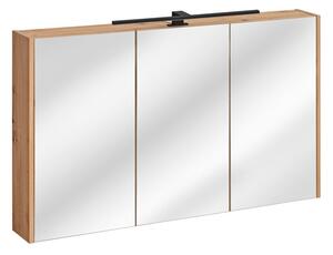 Koupelnová sestava - MADERA white, 120 cm, sestava č. 2, dub artisan/bílá