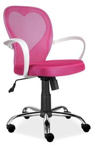 Dětská židle - DAISY, síťovaná, různé barvy na výběr Čalounění: růžová
