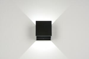 Nástěnné designové černé LED svítidlo Black 4Bloq (LMD)