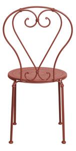 CENTURY Zahradní židle - tm. červená