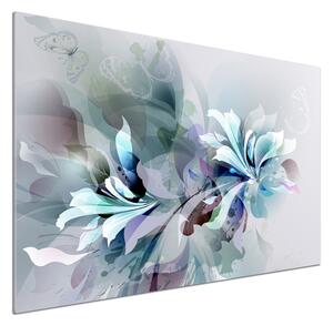 Panel do kuchyně Abstrakce květiny pl-pksh-100x70-f-77524486