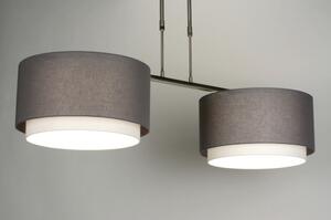 Závěsné designové svítidlo Napolitana Grey Duo Distinque (LMD)