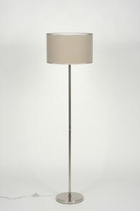 Stojací designová béžová lampa Massimo Taupe Brown (LMD)