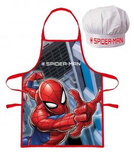 Dětská zástěra s kuchařskou čepicí Spiderman