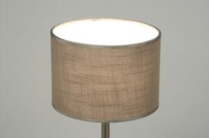 Stolní designová béžová lampa Roermond Taupe (LMD)
