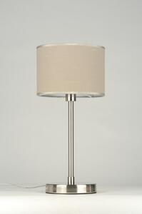 Stolní designová béžová lampa Roermond Taupe (LMD)
