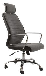 ZK74 Kancelářská židle černošedá