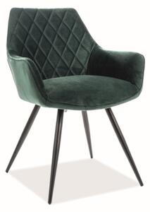Jídelní židle - LINEA Velvet, různé barvy na výběr Čalounění: zelená (Bluvel 78)