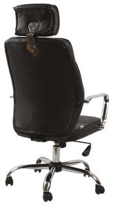 ZK74 Kancelářská židle černošedá