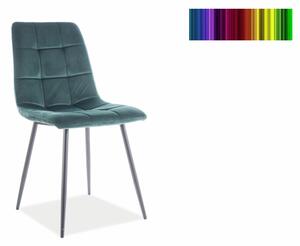 Jídelní židle - MILA Velvet, různé barvy na výběr Čalounění: béžová (Bluvel 28)