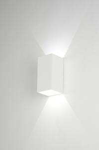 Venkovní nástěnné bílé LED svítidlo Cortenno White (LMD)
