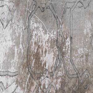 Paraván Tlumená šedá Rozměry: 180 x 170 cm, Provedení: Korkový paraván
