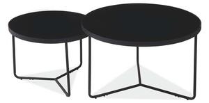 Konferenční stolek - ITALIA, černá