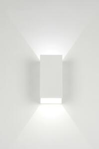 Venkovní nástěnné bílé LED svítidlo Cortenno White (LMD)