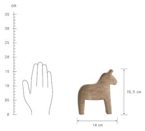 LARS Dekorační kůň 16 cm