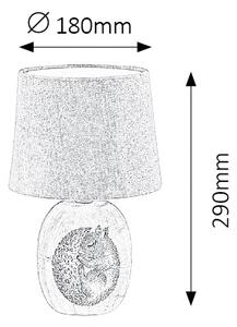 RABALUX Stolní lampička DORKA (veverka) 004605
