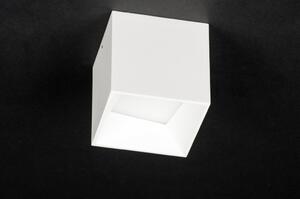 Stropní designové bodové bílé LED svítidlo Quadra White (LMD)