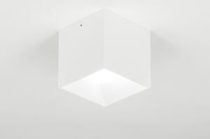 Stropní designové bodové bílé LED svítidlo Quadra White (LMD)