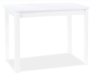 SIGNAL Jídelní stůl - DIEGO I, 105x65, bílá
