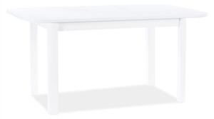 Jídelní stůl rozkládací - DIEGO II, 120x68, bílá