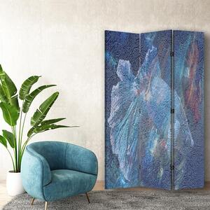 Paraván Secret blue Rozměry: 110 x 170 cm, Provedení: Klasický paraván