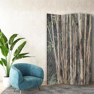Paraván Hnědý bambus Rozměry: 180 x 170 cm, Provedení: Korkový paraván