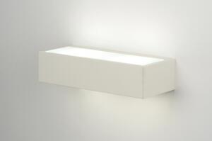 Nástěnné designové bílé svítidlo Side White (LMD)