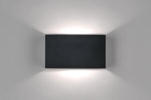 Designové černé LED svítidlo Caldana Black Classico (Nordtech)