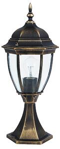 RABALUX Venkovní stojací lampa TORONTO, 1xE27, 60W, 50cm, zlatá, IP44 008383