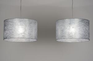 Závěsné designové svítidlo Duo Silver Unima (LMD)